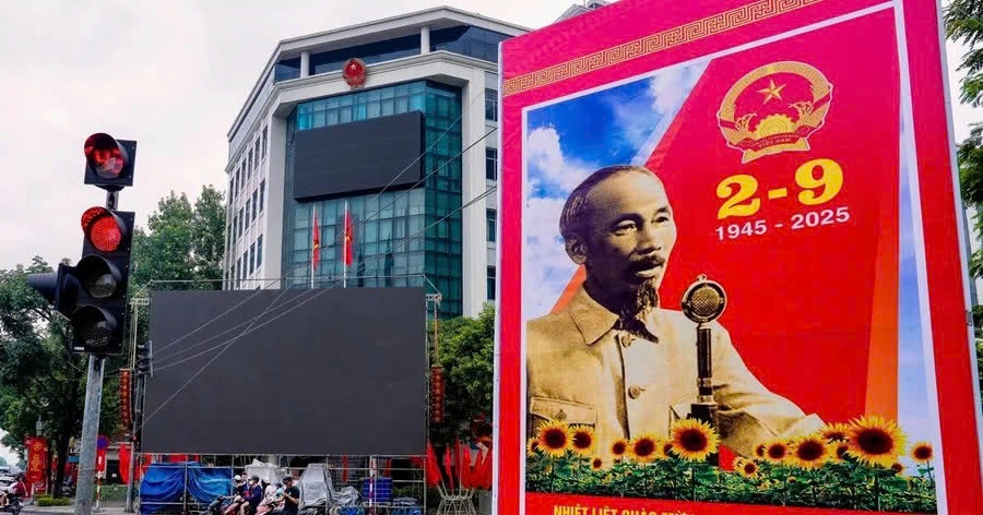 Các địa điểm có màn hình LED phát trực tiếp Lễ diễu binh, diễu hành 80 năm Quốc khánh