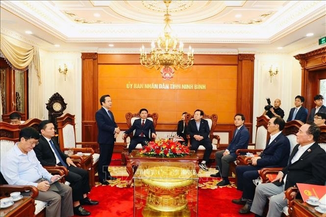 ninh binh leaders meet korean smes to boost investment cooperation picture 1 ninh binh leaders meet korean smes to boost investment cooperation picture 1