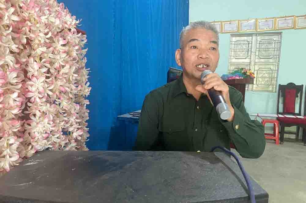 loa truyen thanh la chan mua lu o binh lu hinh anh 2