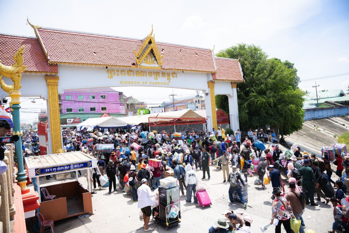 Campuchia tập trung giải quyết việc làm cho lao động trở về từ Thái Lan