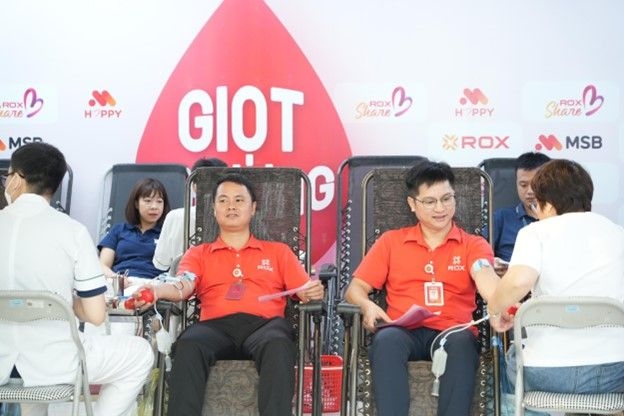 giot thuong 2025 cbnv rox group chung tay hien mau, lan toa gia tri song dep hinh anh 3