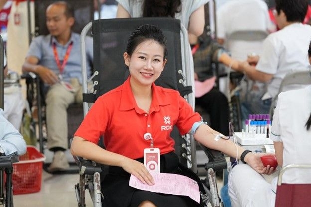 giot thuong 2025 cbnv rox group chung tay hien mau, lan toa gia tri song dep hinh anh 6