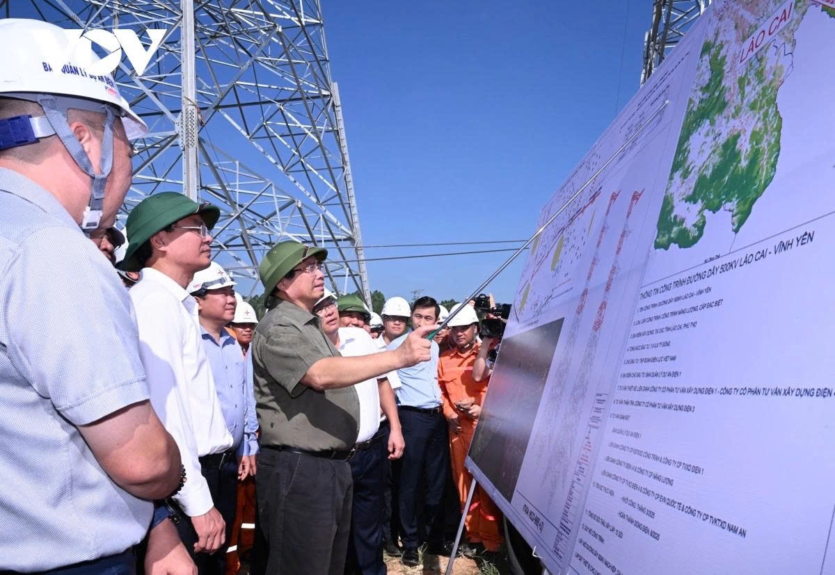pm inspects key infrastructure projects in phu tho province picture 1 pm inspects key infrastructure projects in phu tho province picture 1