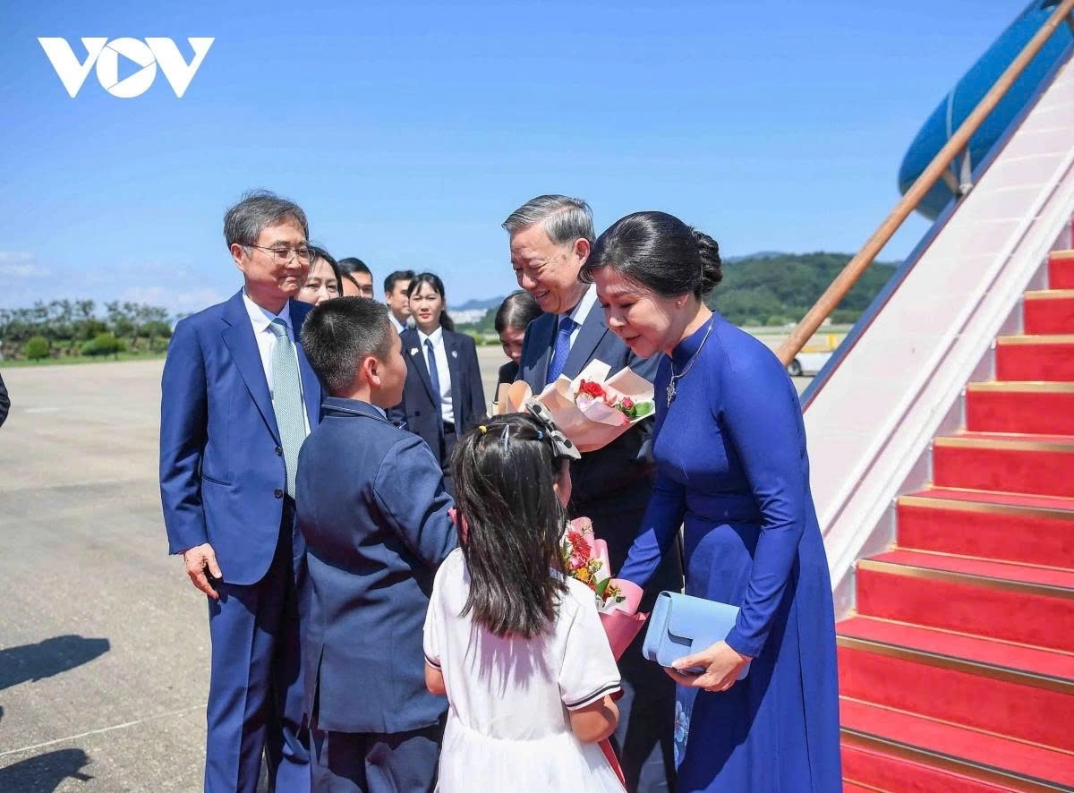 party general secretary to lam arrives in seoul on state visit to republic of korea picture 1 party general secretary to lam arrives in seoul on state visit to republic of korea picture 1
