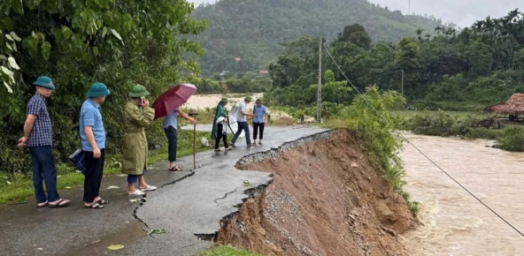 Cảnh báo lũ quét, sạt lở đất tại 50 xã ở Nghệ An