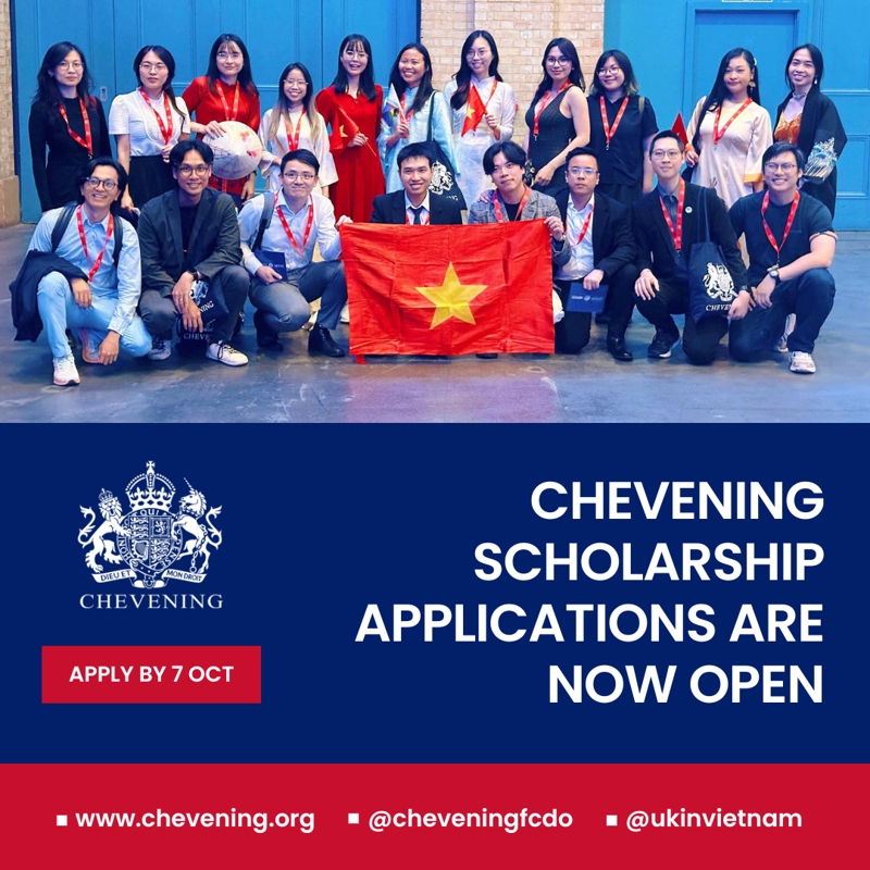 uk offers 20 chevening scholarships to vietnamese students picture 1