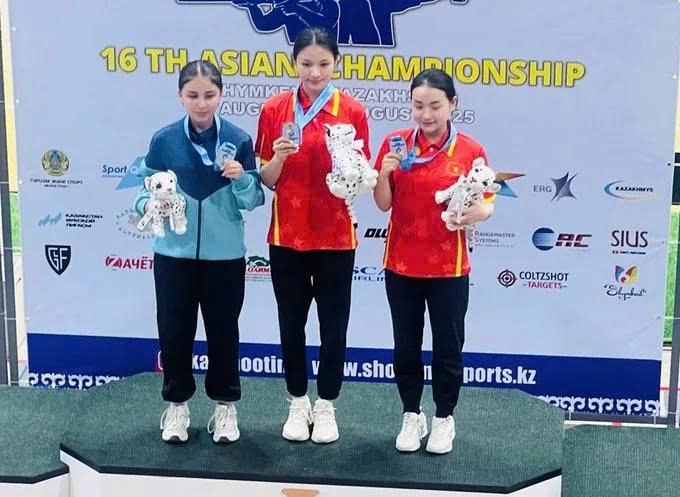 first gold medal for vietnam at asian shooting championship in kazakhstan picture 1 first gold medal for vietnam at asian shooting championship in kazakhstan picture 1