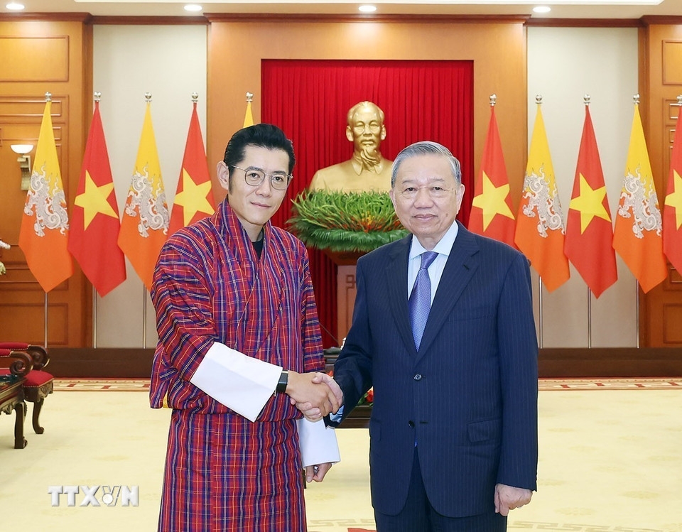 tong bi thu to lam tiep quoc vuong bhutan jigme khesar namgyel wangchuck hinh anh 1