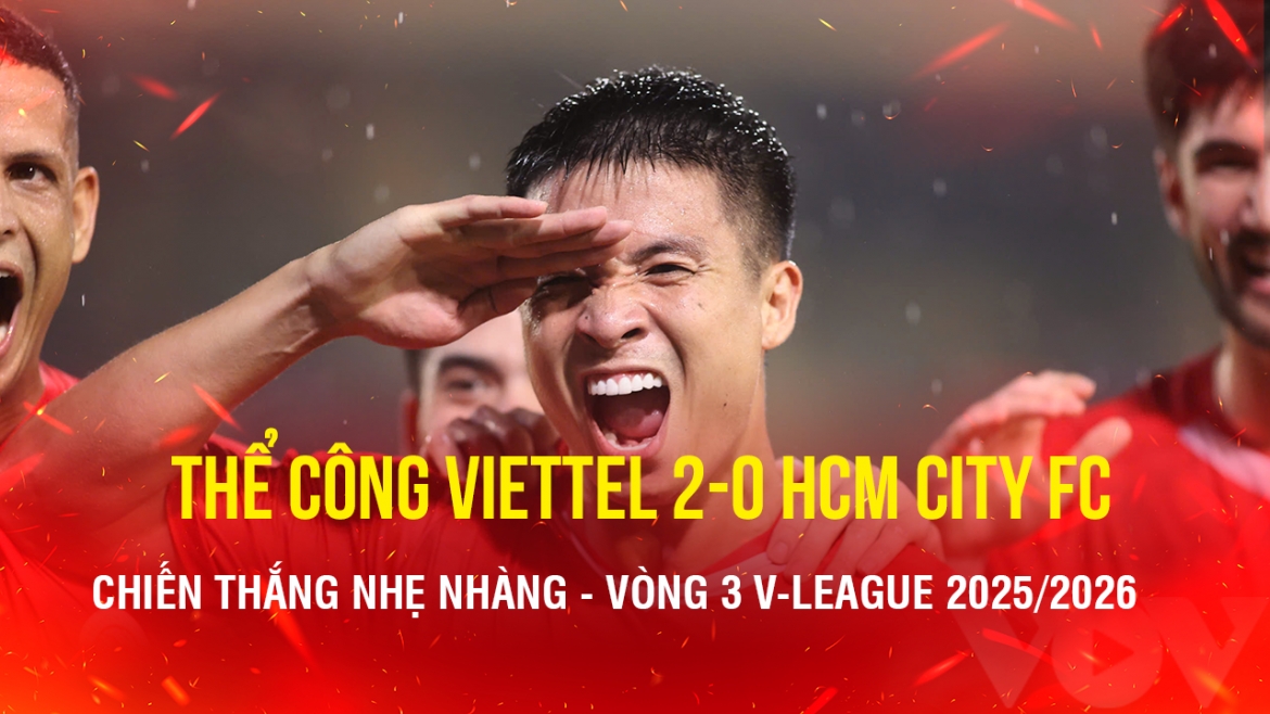 ket qua v-league hom nay 30 8 the cong viettel thang de hcm city fc hinh anh 1