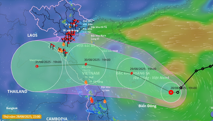 tropical depression to strengthen into storm, heading toward central vietnam picture 1 tropical depression to strengthen into storm, heading toward central vietnam picture 1