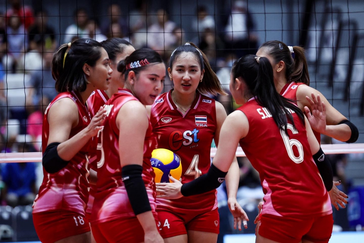Dt bong chuyen nu viet nam de thua dang tiec truoc thai lan o chung ket sea v.league hinh anh 4