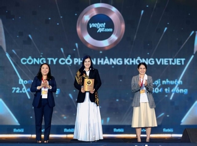 forbes names vietjet among top 50 listed companies in vietnam in 2025 picture 1