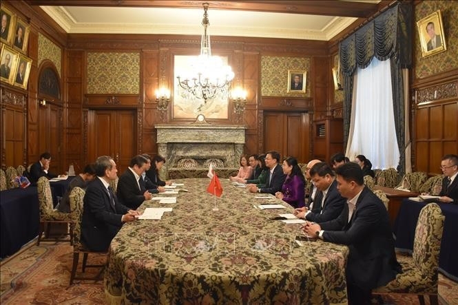 vietnam, japan seek closer parliamentary cooperation picture 1 vietnam, japan seek closer parliamentary cooperation picture 1
