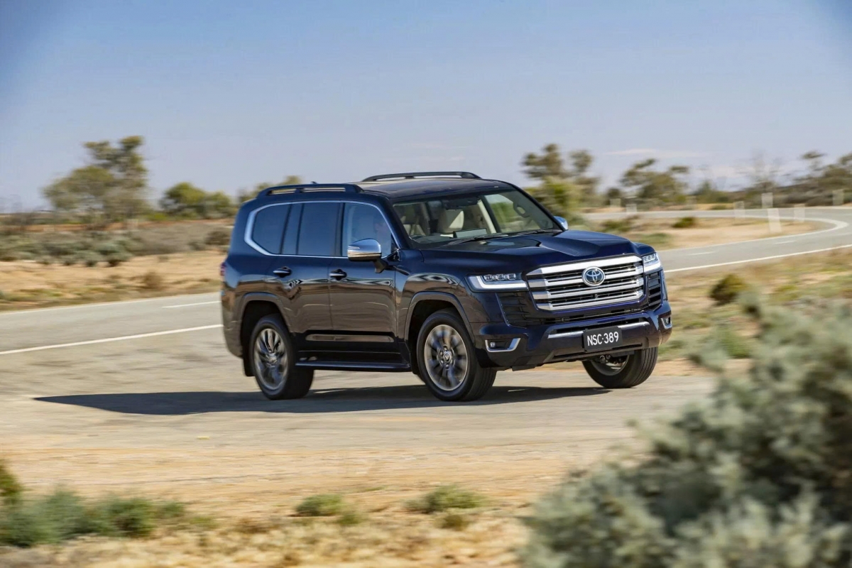 Toyota Land Cruiser phiên bản được bán tại thị trường Australia