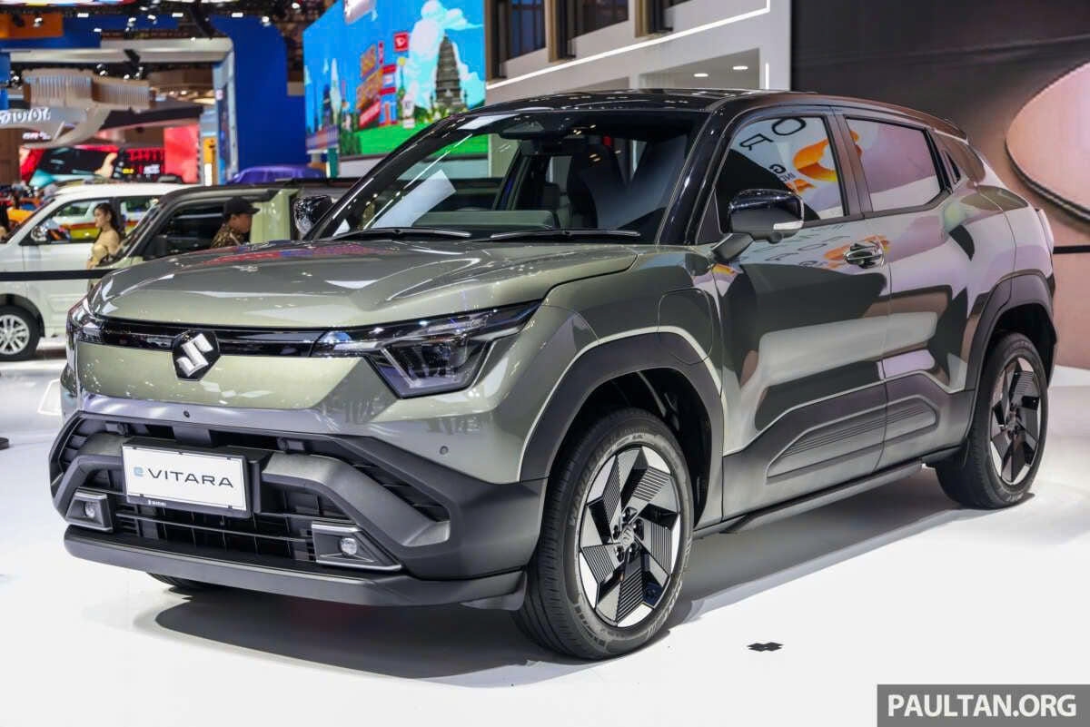 Suzuki eVitara – SUV điện đầu tiên hé lộ tại Malaysia