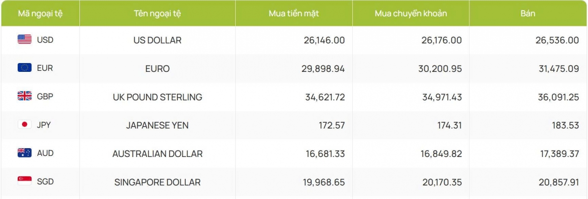 ty gia usd hom nay 27 8 ty gia trung tam giu nguyen tai muc 25.273 dong usd hinh anh 2