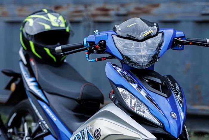 zhi.pat ra mat bo doi den led ex150 sportline va 135lc sportline cho xe exciter hinh anh 3