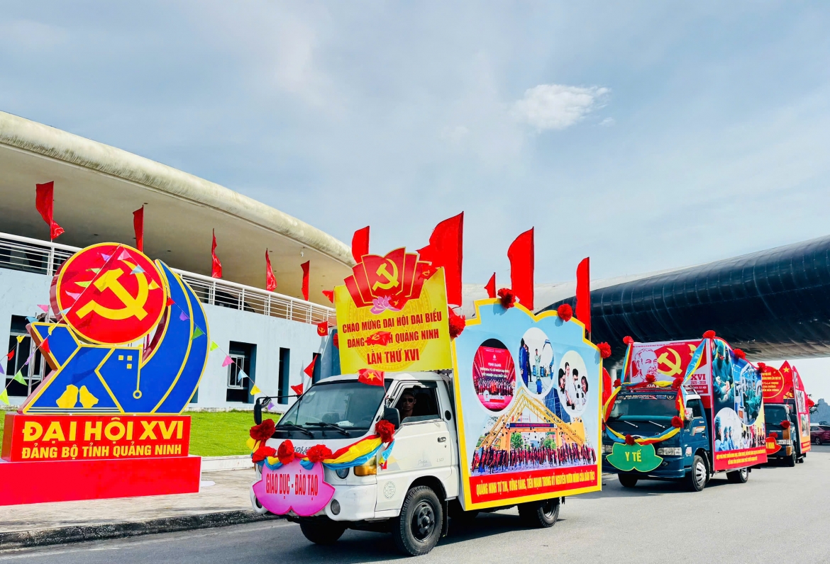 nhieu hoat dong chao mung Dai hoi Dai bieu Dang bo tinh quang ninh lan thu xvi hinh anh 2