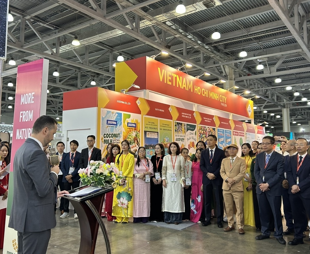 Khai mạc Hội chợ quốc tế về thực phẩm đồ uống Worldfood Moscow 2025