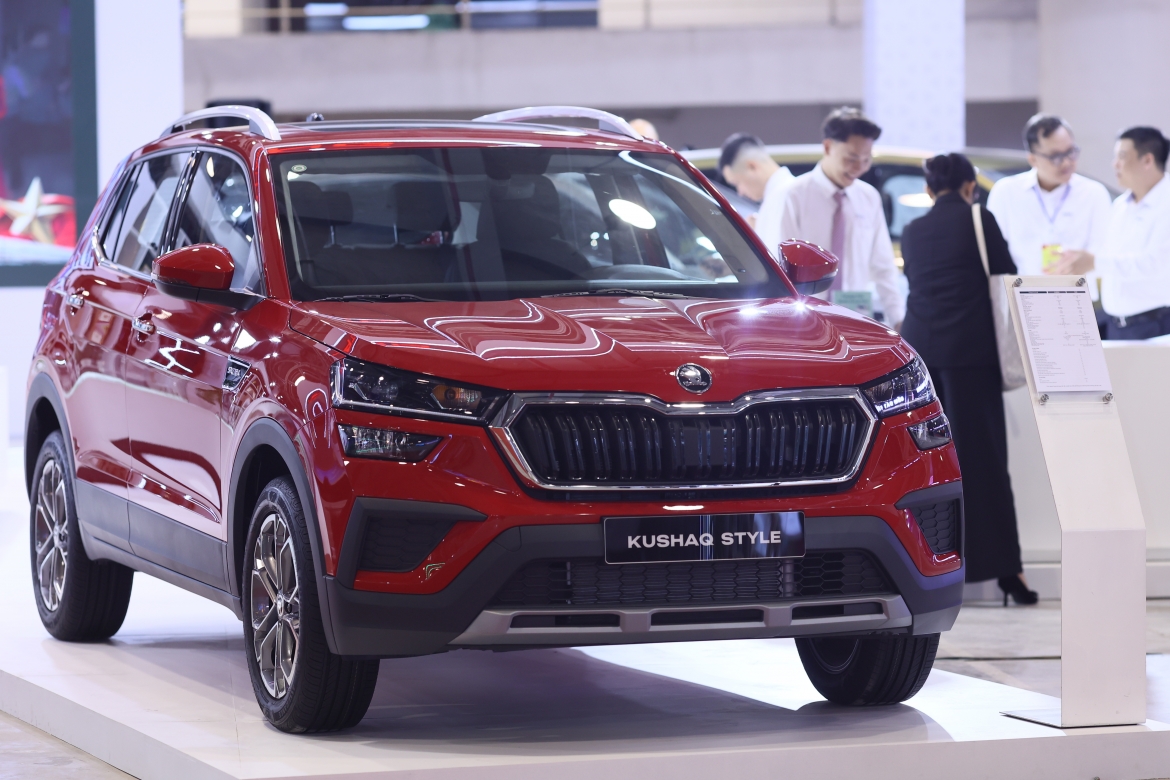 skoda ghi dau an tai trien lam chao mung Dai hoi Dang bo quang ninh 2025 hinh anh 1