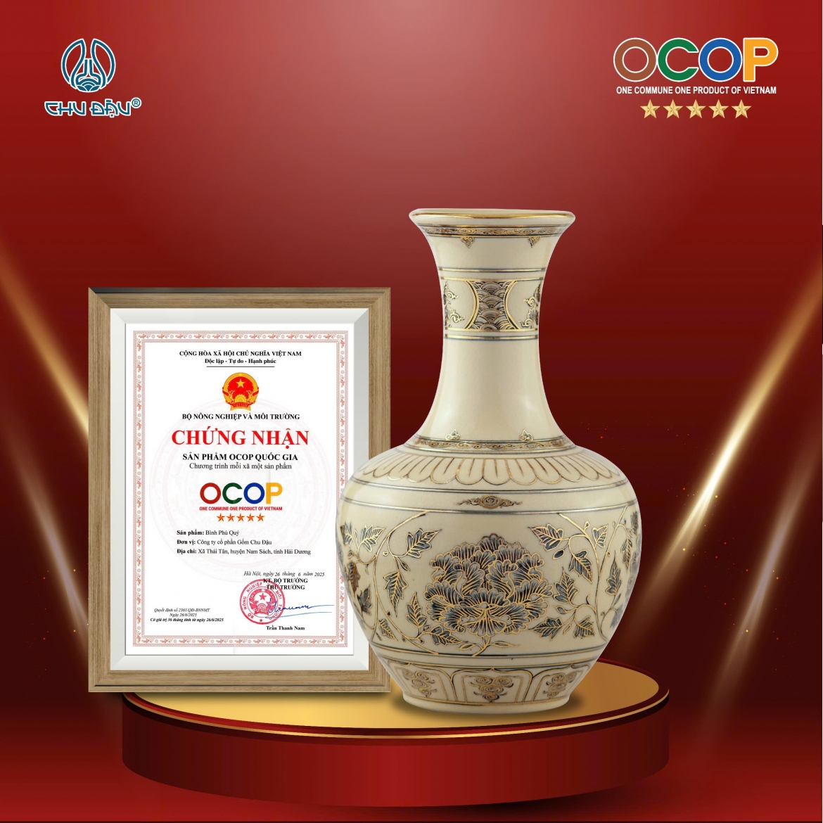 gom chu Dau tu hao voi 5 san pham dat chung nhan ocop 5 sao cap quoc gia hinh anh 6