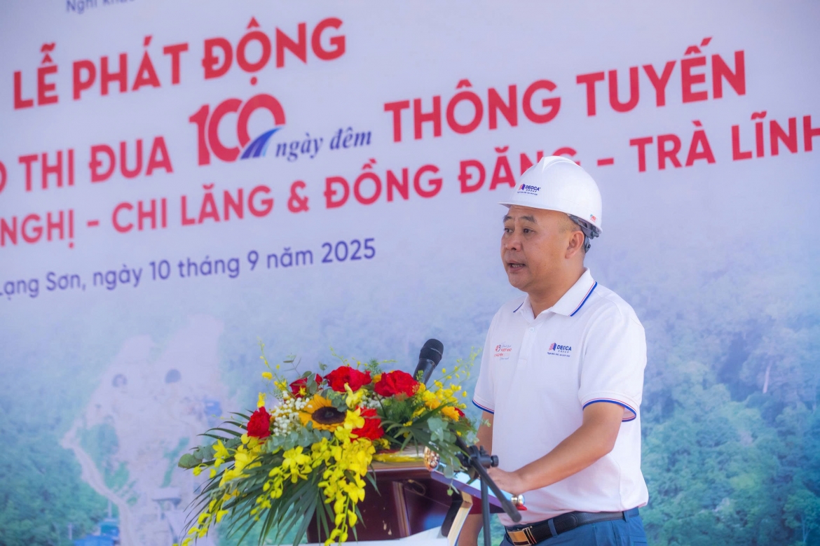 thi dua 100 ngay dem thong tuyen cao toc huu nghi - chi lang va Dong Dang tra linh hinh anh 1