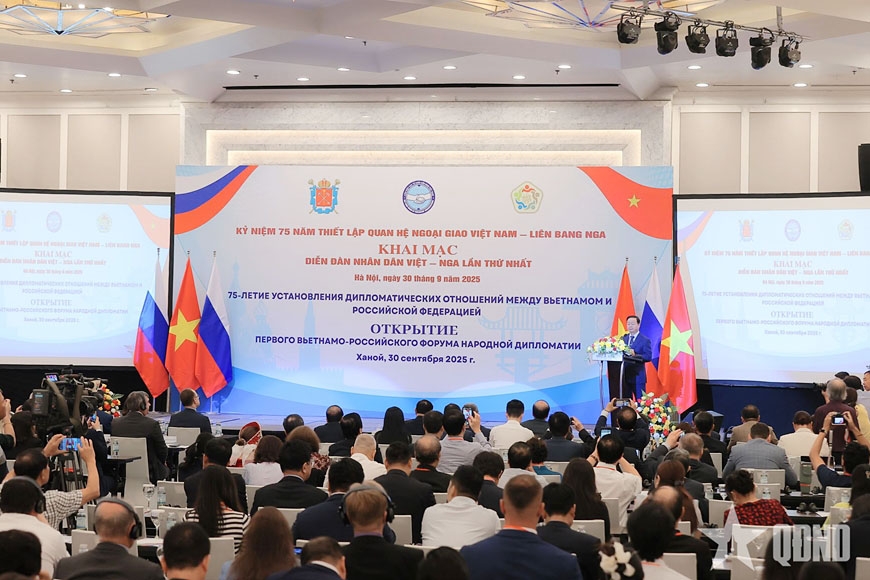 first vietnam-russia people s forum launched in hanoi picture 1
