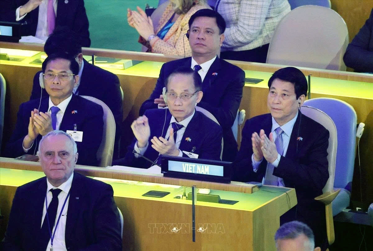 president luong cuong attends new york ceremony marking 80 years of united nations picture 1