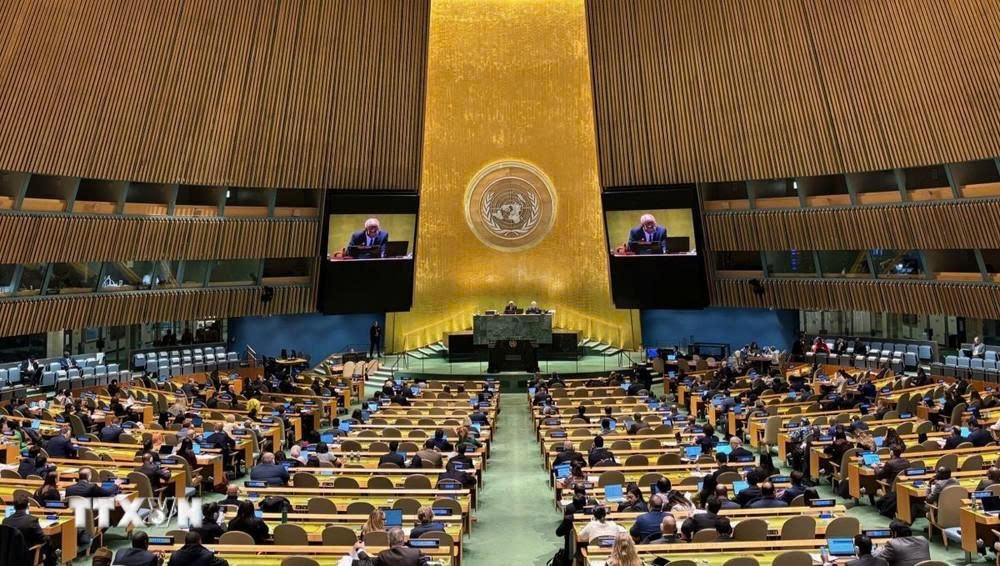 president luong cuong attends opening of unga 80 high-level general debate picture 1