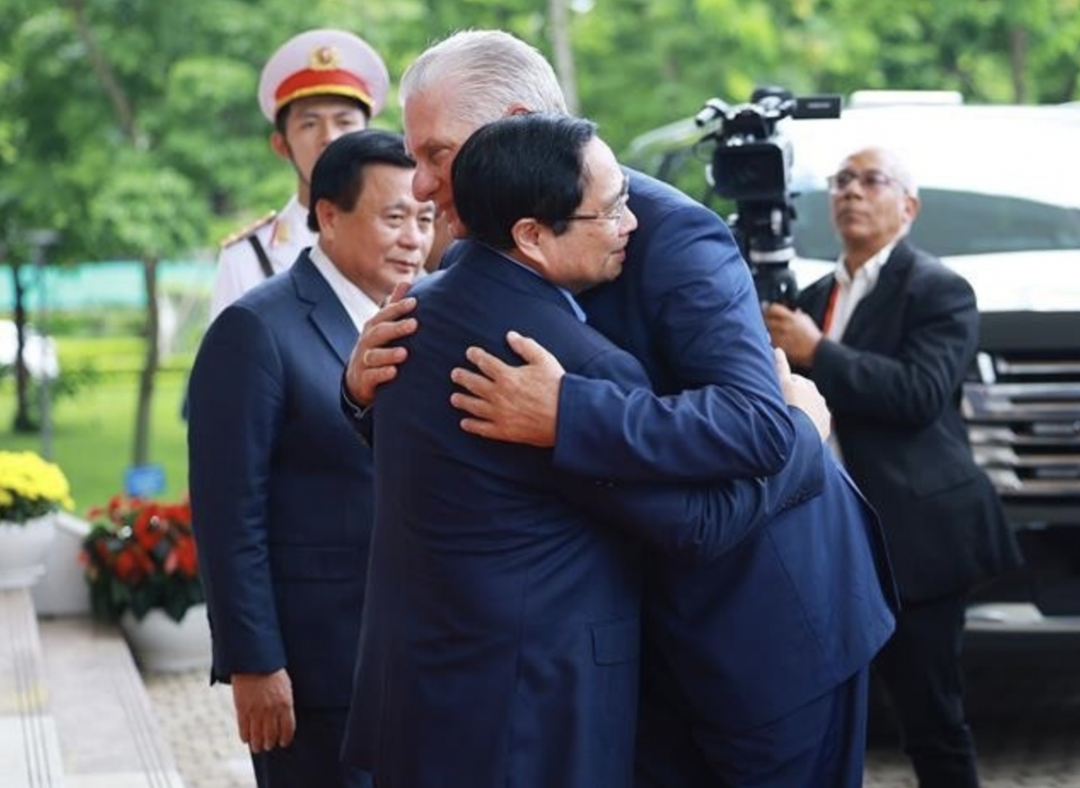 vietnam always treasures special friendship with cuba pm picture 1 vietnam always treasures special friendship with cuba pm picture 1