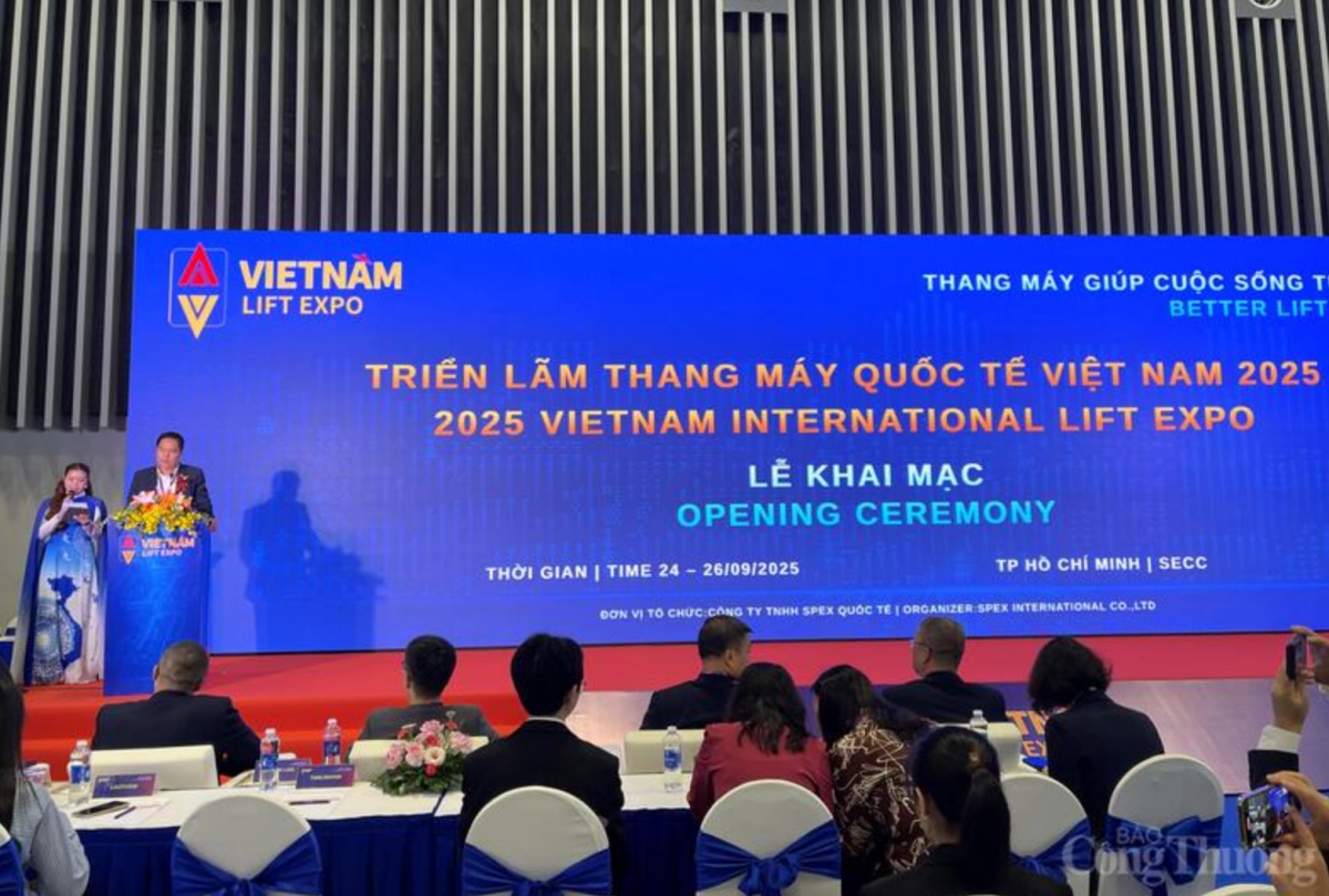 nearly 100 enterprises join 2025 vietnam international lift expo in hcm city picture 1