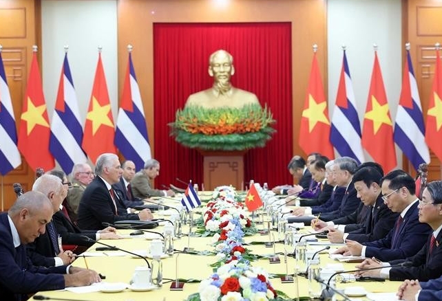 vietnam, cuba issue joint statement picture 1 vietnam, cuba issue joint statement picture 1