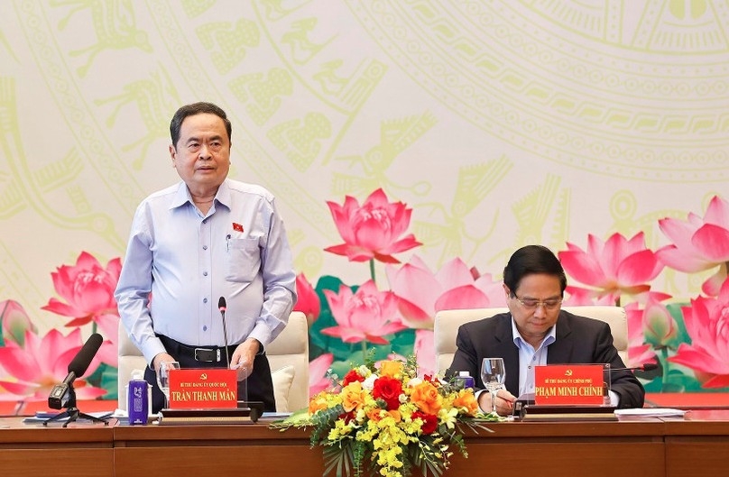 NA, Government Party Committees discuss preparations for final session of 15th legislature