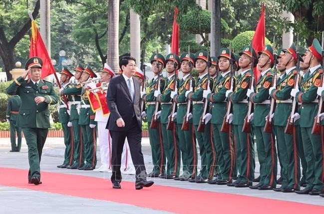 State President attends opening of new school year at National Defence Academy