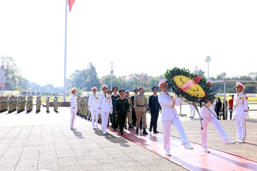 vietnam s engineering unit rotation 4 ready to depart for un peacekeeping mission picture 1