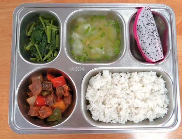 du an bua an hoc duong trien khai cac sang kien thuc day thoi quen an rau hinh anh 2