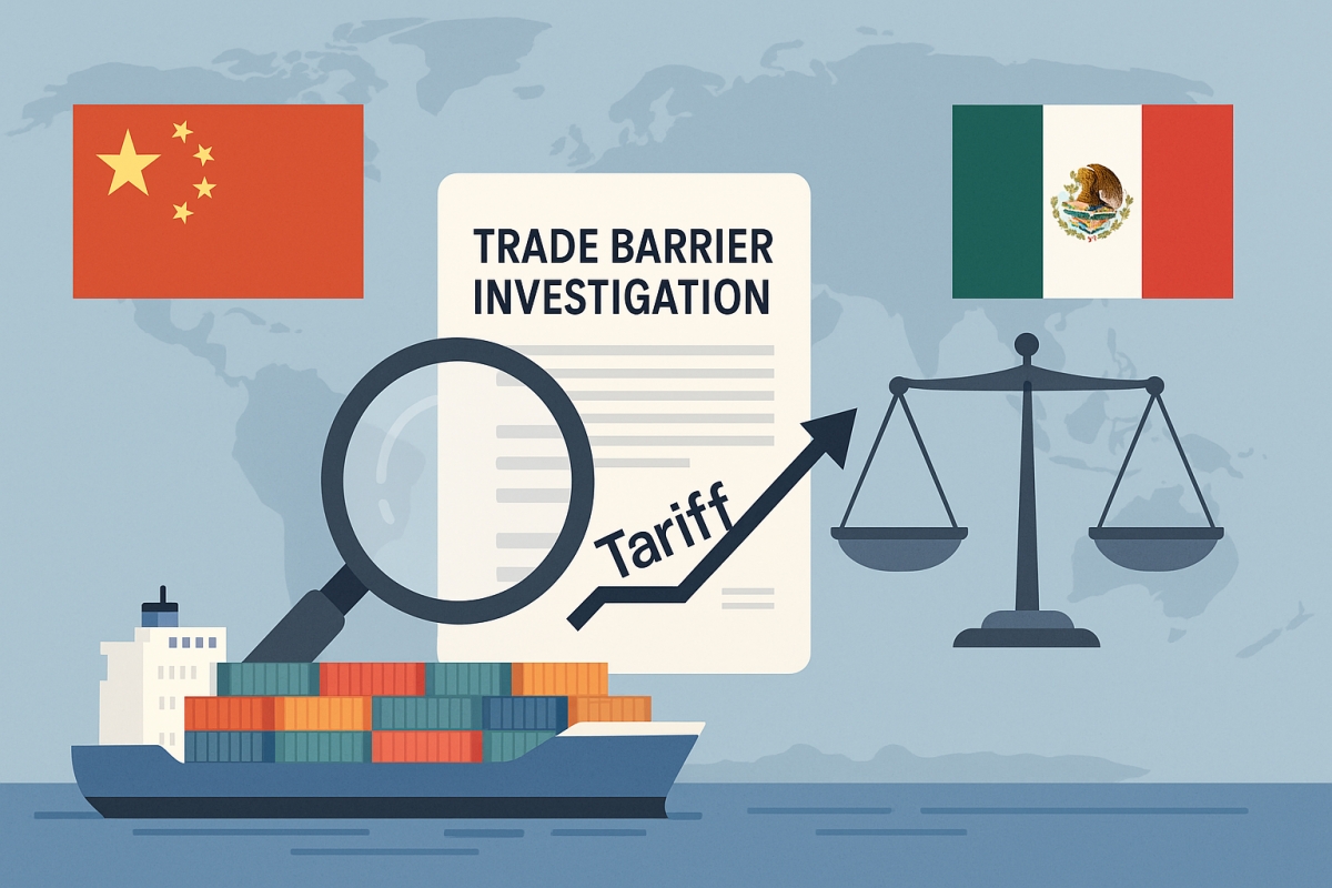 Trung Quốc điều tra rào cản thương mại đối với các biện pháp hạn chế của Mexico