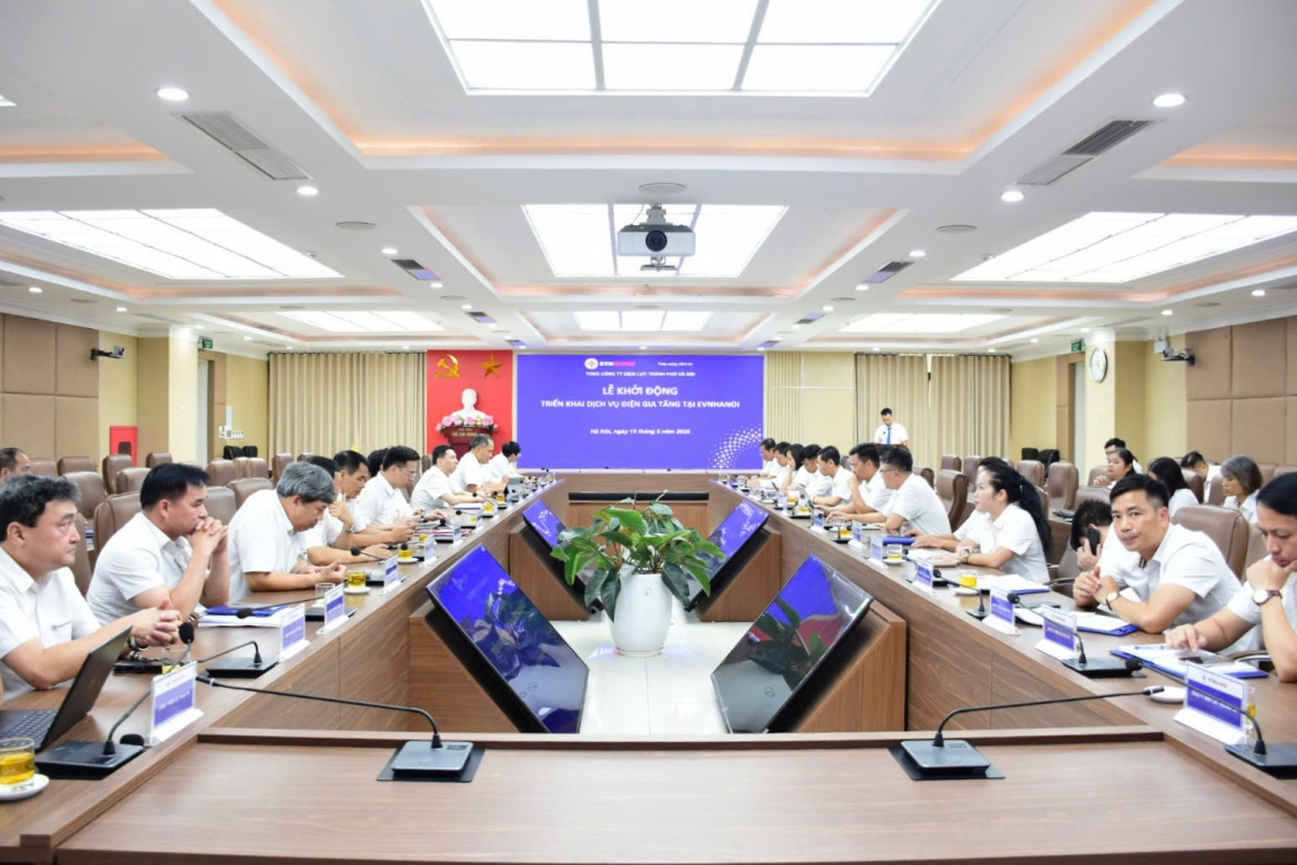 evnhanoi da to chuc le khoi dong trien khai dich vu dien gia tang hinh anh 1