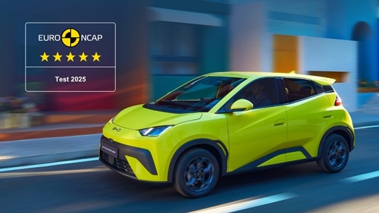 byd dolphin surf dat chung nhan an toan toi da 5 sao euro ncap hinh anh 1