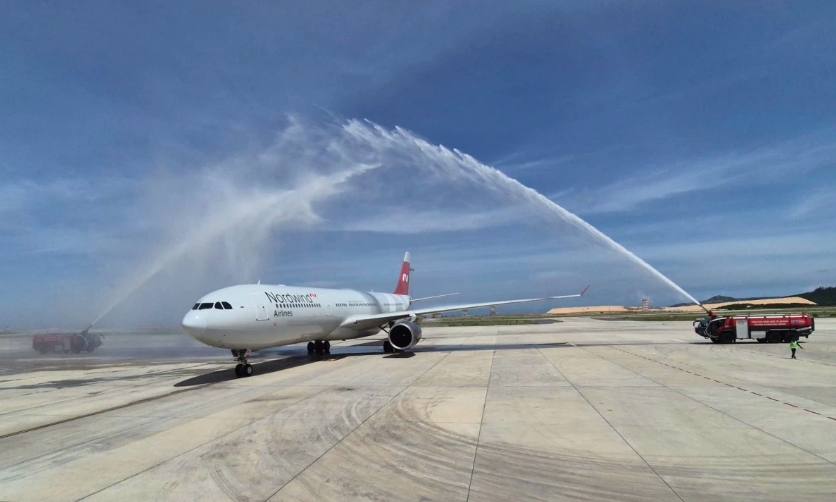 khanh hoa welcomes nordwind flight from moscow after nearly 5 years picture 1