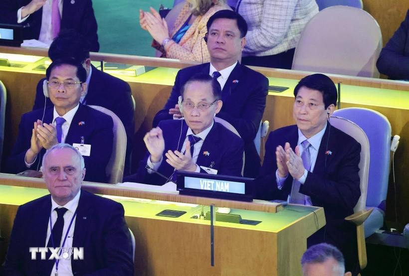 chủ tịch nước lương cường dự khai mạc phiên thảo luận cấp cao Đại hội đồng lhq khóa 80 hình ảnh 1 chu tich nuoc luong cuong du khai mac phien thao luan cap cao Dai hoi dong lhq khoa 80 hinh anh 1