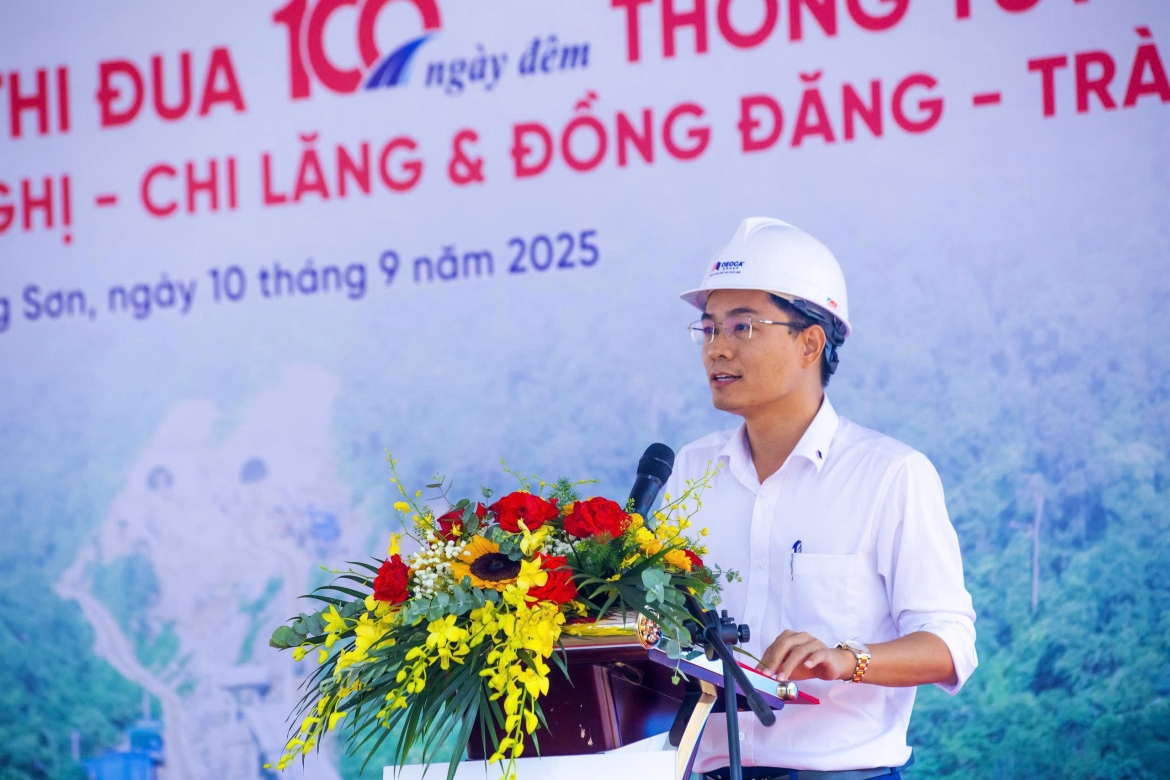 thi dua 100 ngay dem thong tuyen cao toc huu nghi - chi lang va Dong Dang tra linh hinh anh 5