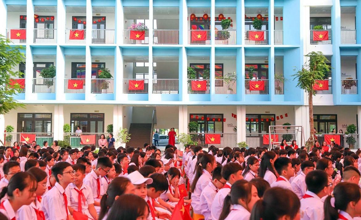 ron rang khai giang nam hoc moi tu truong sa, dac khu co to cho den pho thi hinh anh 13