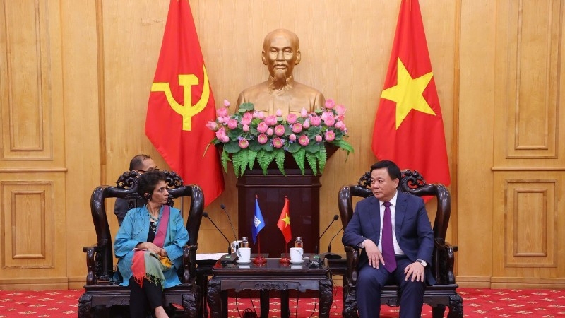 ho chi minh national academy of politics, undp strengthen cooperation picture 1