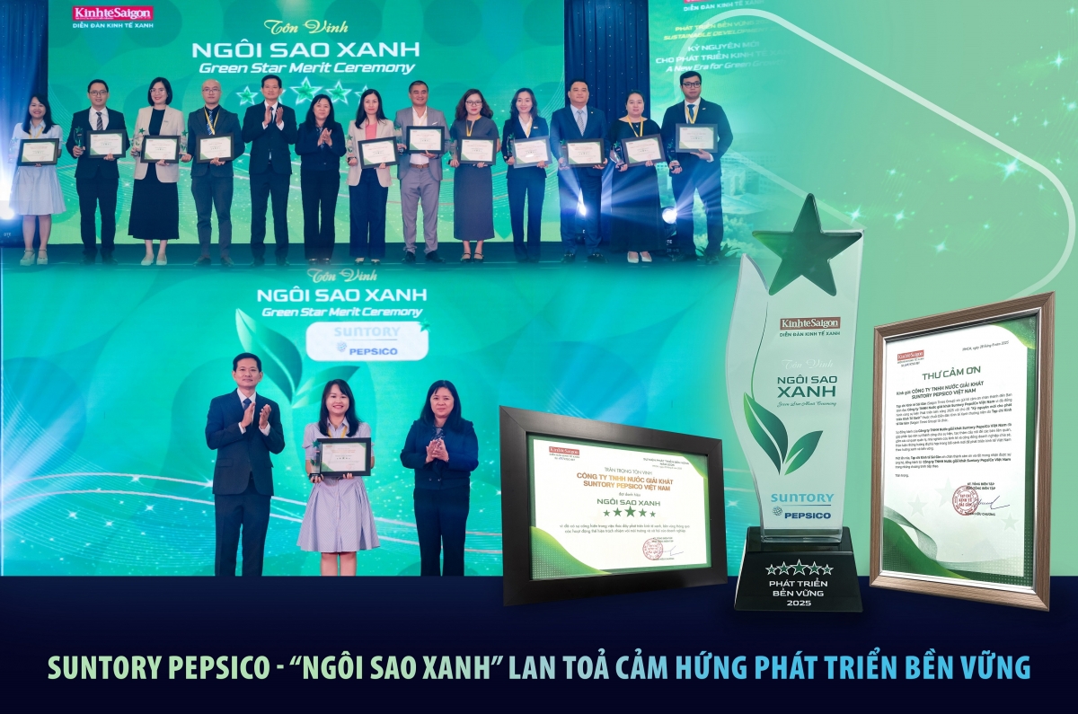 Suntory PepsiCo Việt Nam: Tiên Phong thúc đẩy bao bì bền vững