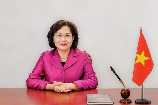 sbv governor nguyen thi hong rated a by global finance picture 1