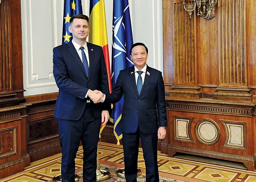 pho chu tich quoc hoi nguyen khac Dinh hoi kien chu tich thuong vien romania hinh anh 1