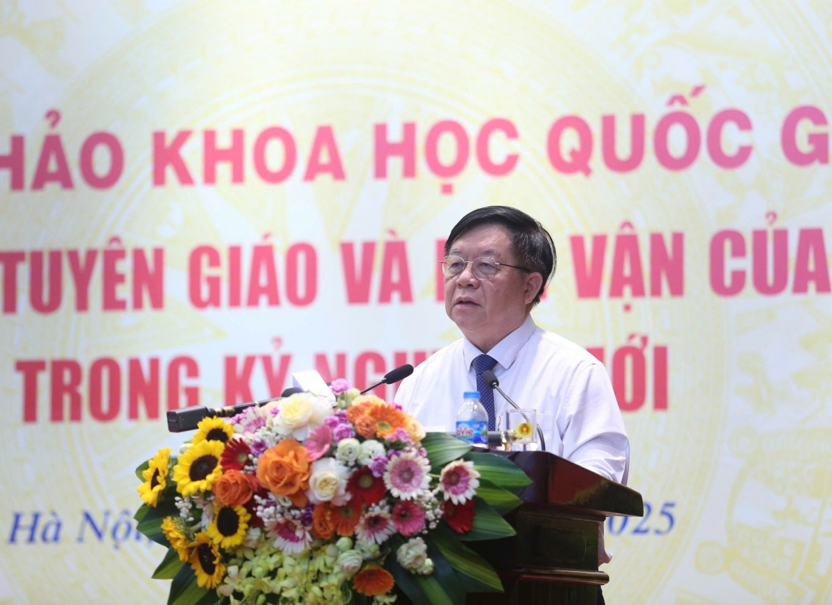 tuyen giao va dan van cung co niem tin xa hoi, khoi day khat vong phat trien dat nuoc hinh anh 1
