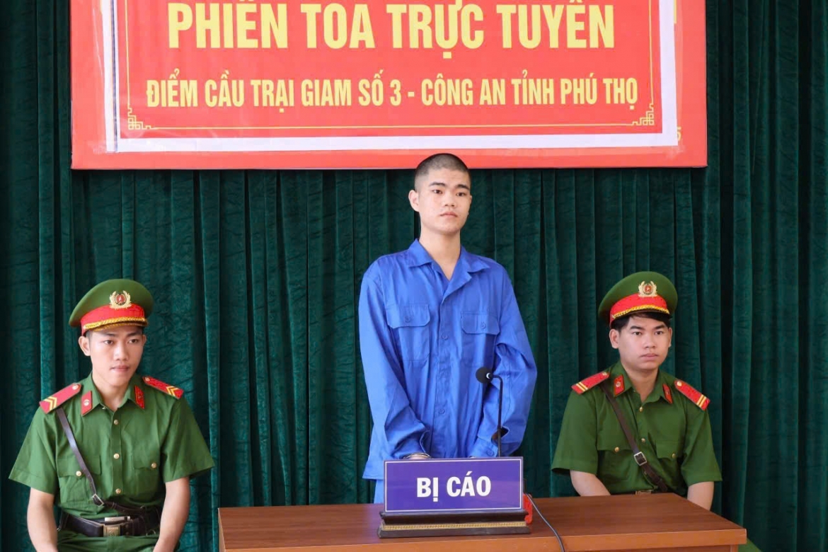 phu tho lan dau tien xet xu truc tuyen 2 phien toa hinh su hinh anh 1