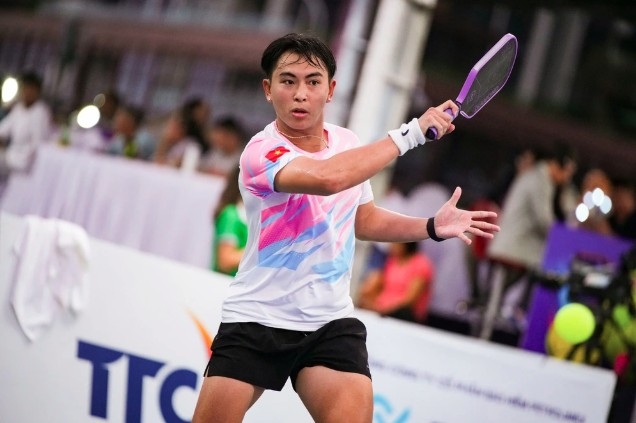 phuc huynh earns top spot at ppa tour asia s vietnam open 2025 picture 1 phuc huynh earns top spot at ppa tour asia s vietnam open 2025 picture 1